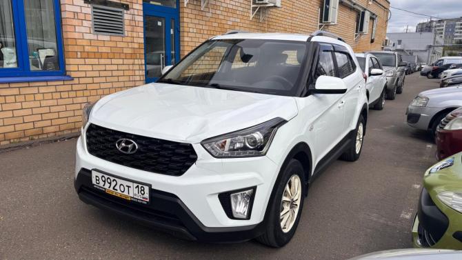Hyundai Creta I Рестайлинг с пробегом 2021 года, цена 1 950 000 рублей, 85597 км, внедорожник, Автокод Объявления