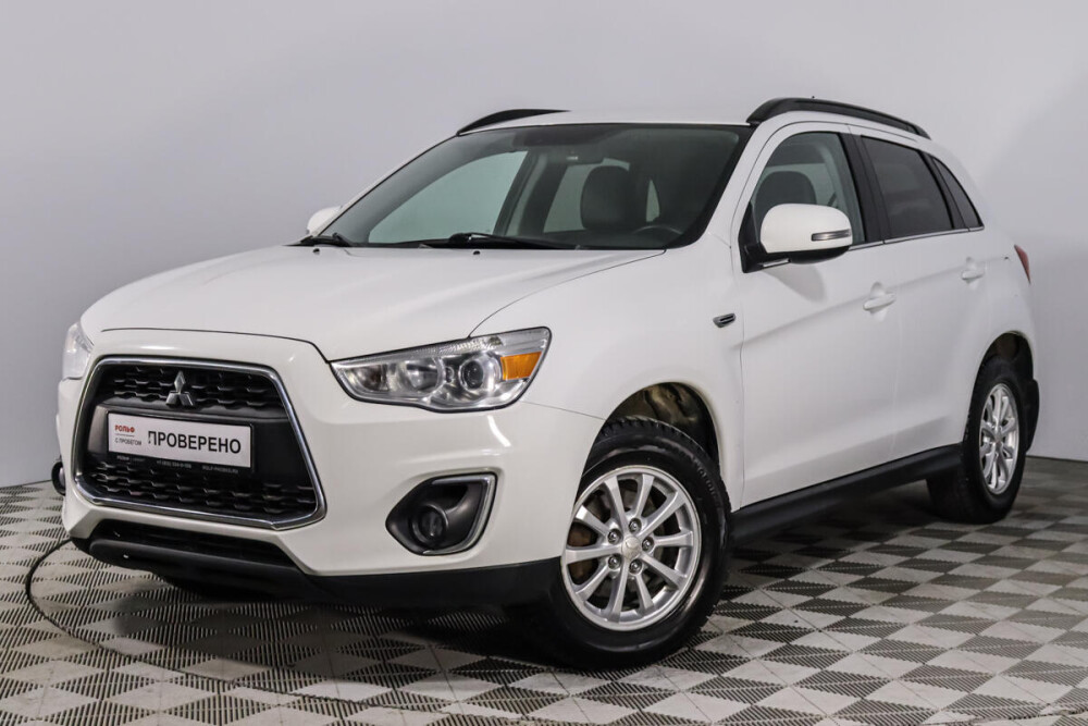 mitsubishi asx 2.0 cvt белый