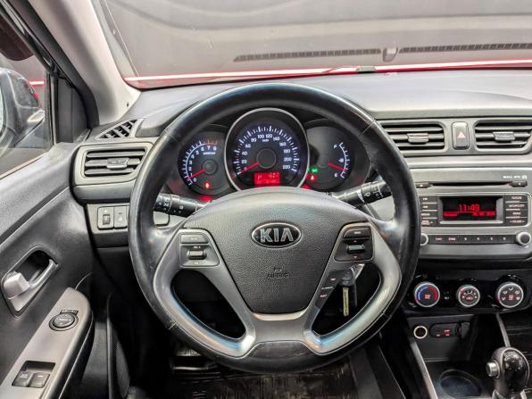 Kia Rio III Рестайлинг с пробегом 2016 года, цена 1 200 000 рублей, 101453 км, седан, Автокод Объявления