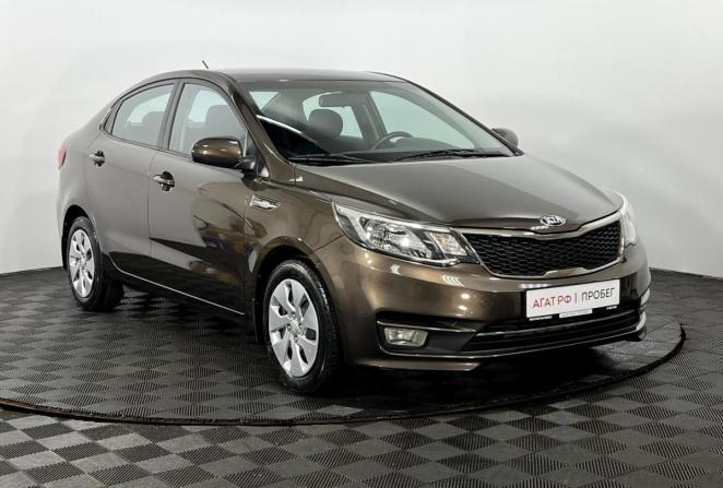 Kia Rio III с пробегом 2015 года, цена 1 150 000 рублей, 62477 км, седан, Автокод Объявления