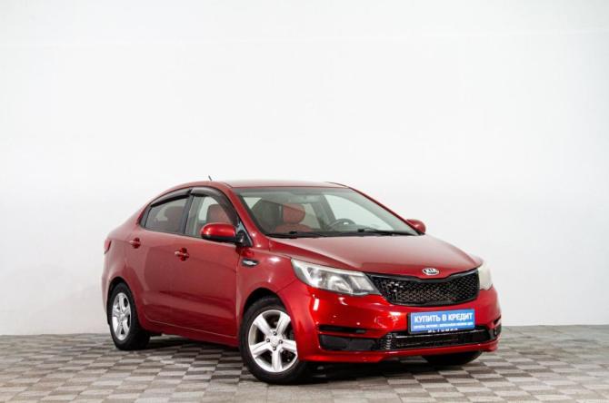 Kia Rio III Рестайлинг с пробегом 2016 года, цена 979 000 рублей, 278000 км, седан, Автокод Объявления