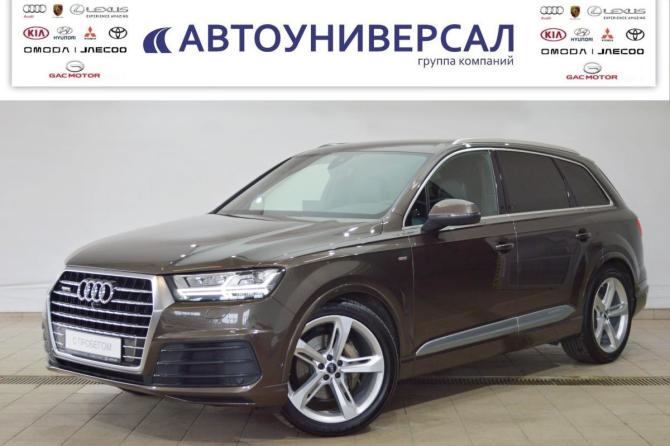Audi Q7 II (4M) с пробегом 2017 года, цена 4 970 000 рублей, 129413 км, внедорожник, Автокод Объявления