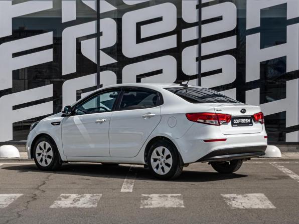 Kia Rio III Рестайлинг с пробегом 2017 года, цена 1 160 000 рублей, 131129 км, седан, Автокод Объявления