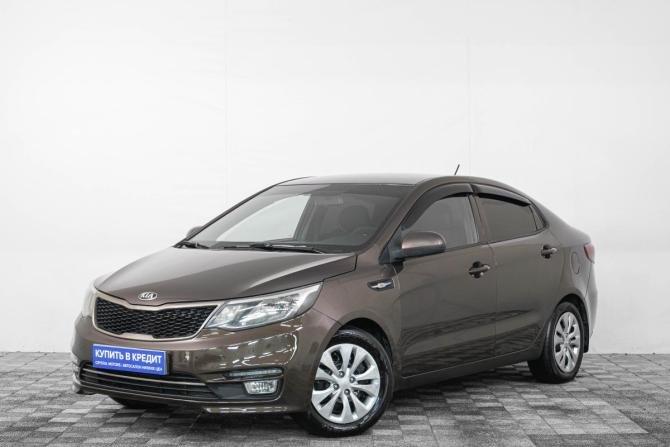 Kia Rio III Рестайлинг с пробегом 2016 года, цена 899 000 рублей, 198538 км, седан, Автокод Объявления