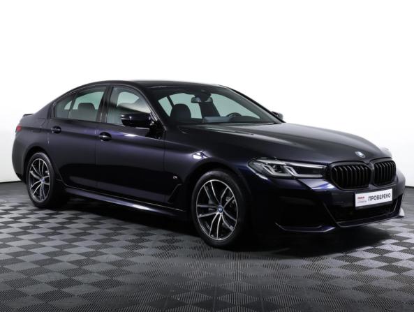 BMW 5 серии VII (G30/G31/G38) Рестайлинг с пробегом 2021 года, цена 4 990 000 рублей, 82605 км, седан, Автокод Объявления