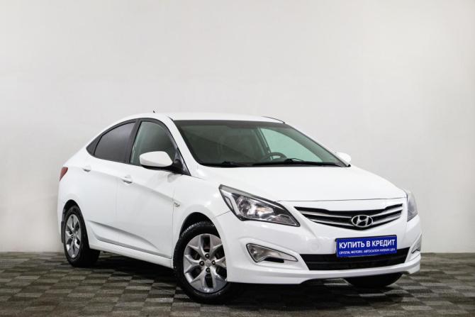 Hyundai Solaris I Рестайлинг с пробегом 2016 года, цена 899 000 рублей, 157600 км, седан, Автокод Объявления