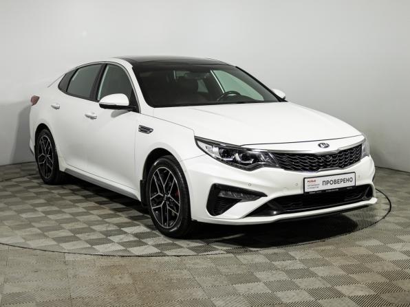 Kia Optima IV Рестайлинг с пробегом 2019 года, цена 2 069 700 рублей, 128857 км, седан, Автокод Объявления