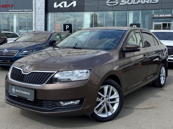 Skoda Rapid I Рестайлинг с пробегом 2017 года, цена 1 149 000 рублей, 145000 км, лифтбек, Автокод Объявления
