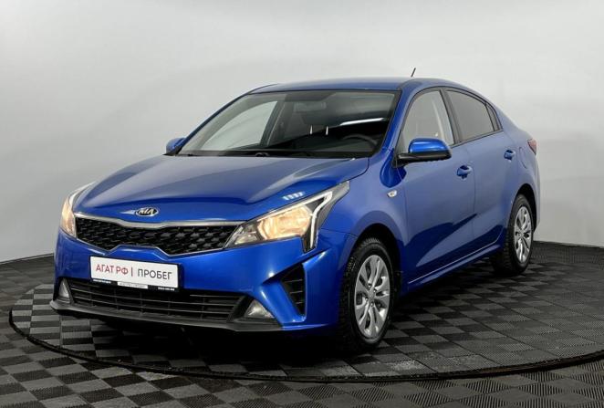 Kia Rio IV с пробегом 2020 года, цена 1 200 000 рублей, 158803 км, седан, Автокод Объявления