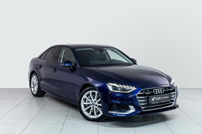 Audi A4 V (B9) Рестайлинг с пробегом 2020 года, цена 3 628 753 рубля, 85000 км, седан, Автокод Объявления