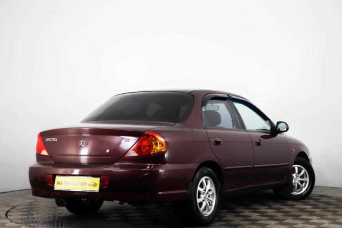 Kia Spectra I Рестайлинг 2 с пробегом 2007 года, цена 259 000 рублей, 207500 км, седан, Автокод Объявления