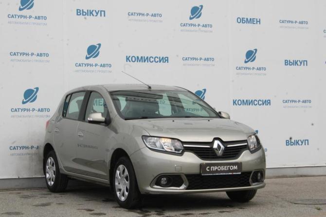 Renault Sandero II с пробегом 2016 года, цена 900 000 рублей, 104000 км, хэтчбек, Автокод Объявления