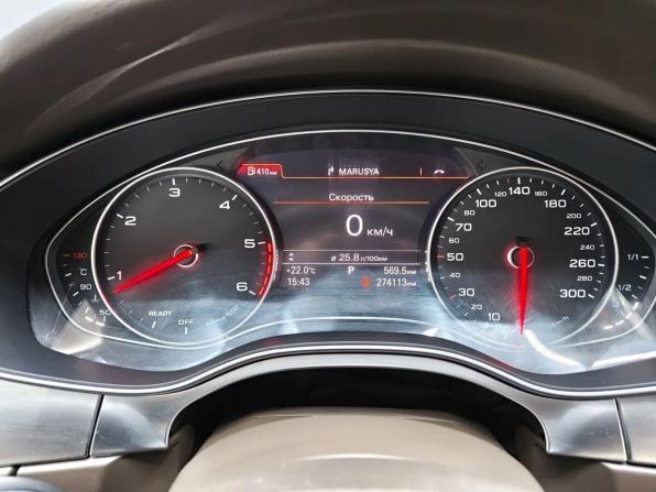 Audi A7 I (4G) Рестайлинг с пробегом 2015 года, цена 2 222 000 рублей, 274000 км, лифтбек, Автокод Объявления