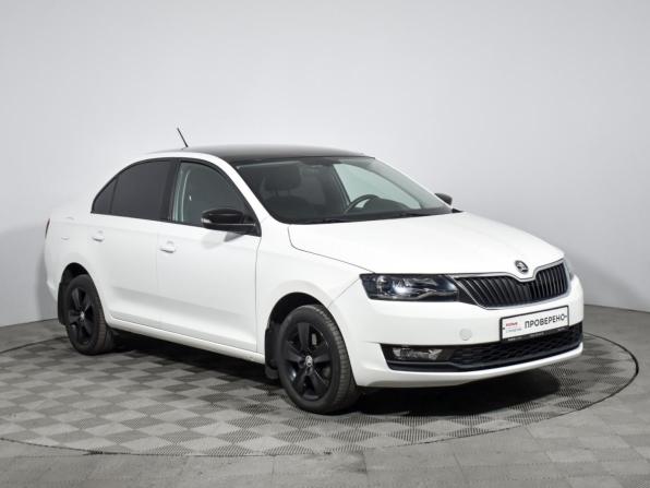 Skoda Rapid I Рестайлинг с пробегом 2019 года, цена 1 293 000 рублей, 103242 км, лифтбек, Автокод Объявления