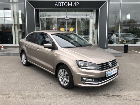 Volkswagen Polo V Рестайлинг с пробегом 2017 года, цена 1 218 500 рублей, 119000 км, седан, Автокод Объявления