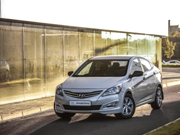 Hyundai Solaris I Рестайлинг с пробегом 2015 года, цена 889 777 рублей, 222000 км, седан, Автокод Объявления