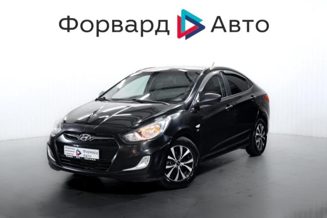 Hyundai Solaris I с пробегом 2014 года, цена 949 000 рублей, 185110 км, седан, Автокод Объявления