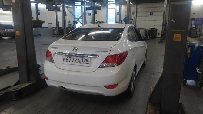 Hyundai Solaris I с пробегом 2013 года, цена 780 000 рублей, 92933 км, седан, Автокод Объявления