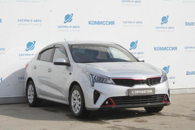 Kia Rio IV Рестайлинг с пробегом 2022 года, цена 1 800 000 рублей, 78000 км, седан, Автокод Объявления