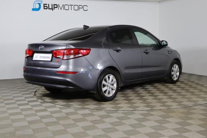 Kia Rio III Рестайлинг с пробегом 2017 года, цена 1 199 990 рублей, 107200 км, седан, Автокод Объявления