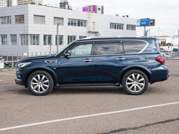 Infiniti QX80 I Рестайлинг 2 с пробегом 2018 года, цена 3 998 000 рублей, 135000 км, внедорожник, Автокод Объявления