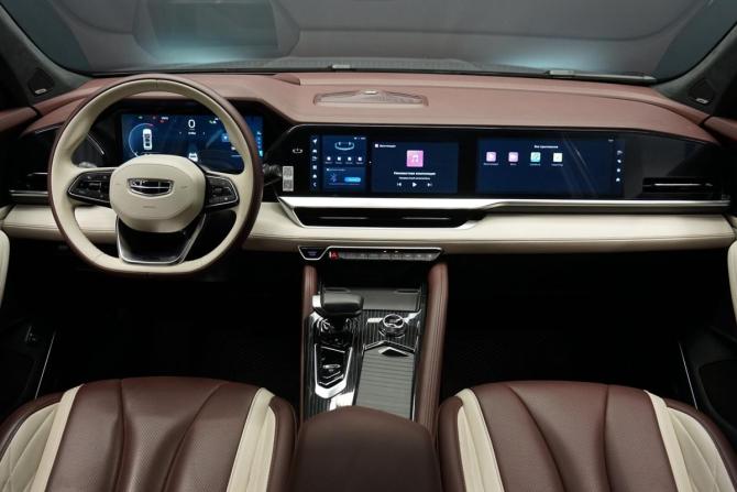 Geely Monjaro I с пробегом 2024 года, цена 3 290 000 рублей, 50821 км, внедорожник, Автокод Объявления