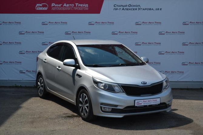 Kia Rio III Рестайлинг с пробегом 2015 года, цена 880 000 рублей, 172416 км, седан, Автокод Объявления