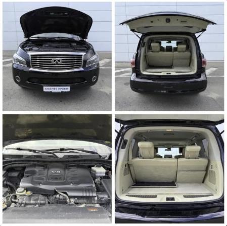 Infiniti QX56 II с пробегом 2012 года, цена 1 650 000 рублей, 333319 км, внедорожник, Автокод Объявления