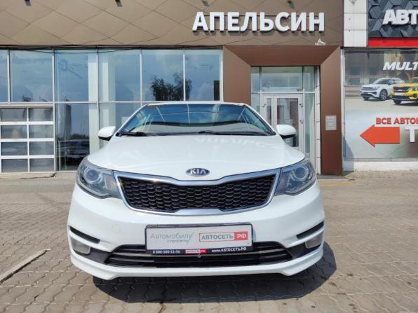Kia Rio III Рестайлинг с пробегом 2017 года, цена 1 028 200 рублей, 162605 км, седан, Автокод Объявления