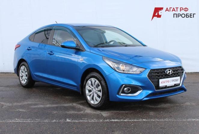 Hyundai Solaris I Рестайлинг с пробегом 2017 года, цена 1 370 000 рублей, 65900 км, седан, Автокод Объявления