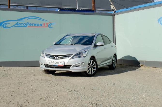 Hyundai Solaris I Рестайлинг с пробегом 2015 года, цена 844 000 рублей, 182000 км, седан, Автокод Объявления