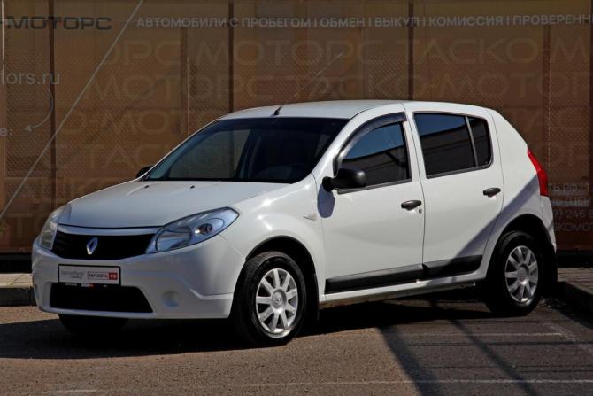 Renault Sandero I с пробегом 2013 года, цена 688 200 рублей, 127825 км, хэтчбек, Автокод Объявления