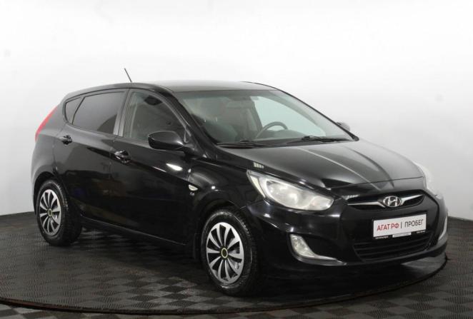 Hyundai Solaris I с пробегом 2012 года, цена 920 000 рублей, 125533 км, хэтчбек, Автокод Объявления