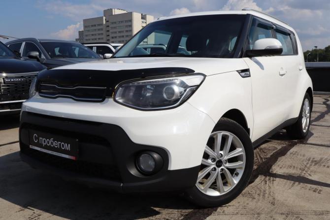 Kia Soul II Рестайлинг с пробегом 2018 года, цена 1 269 000 рублей, 132000 км, хэтчбек, Автокод Объявления