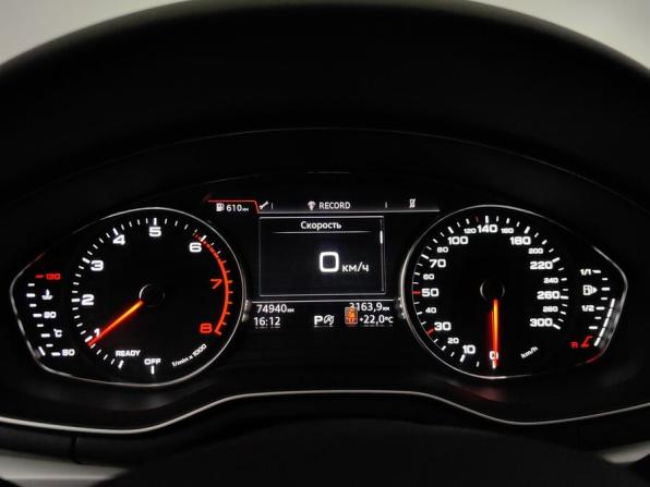 Audi A4 V (B9) с пробегом 2019 года, цена 2 599 000 рублей, 74939 км, седан, Автокод Объявления