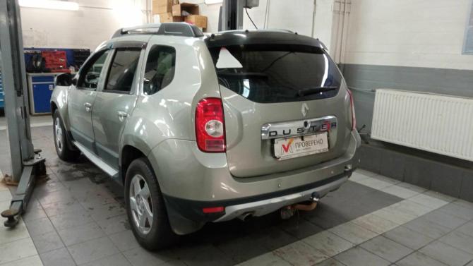 Renault Duster I с пробегом 2013 года, цена 800 000 рублей, 190070 км, внедорожник, Автокод Объявления
