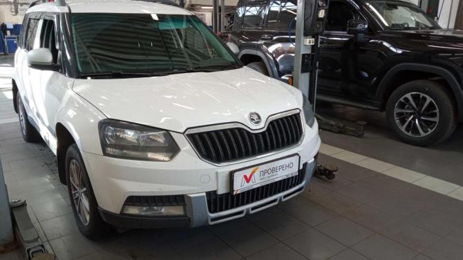 Skoda Yeti I Рестайлинг с пробегом 2014 года, цена 879 000 рублей, 152491 км, внедорожник, Автокод Объявления