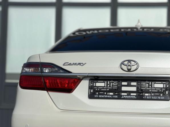 Toyota Camry VII (XV50) Рестайлинг 2 с пробегом 2017 года, цена 1 999 000 рублей, 137725 км, седан, Автокод Объявления
