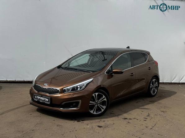 Kia Ceed II Рестайлинг с пробегом 2017 года, цена 1 600 000 рублей, 80310 км, хэтчбек, Автокод Объявления