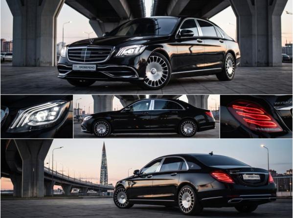 Mercedes-Benz Maybach S-Класс I (X222) Рестайлинг с пробегом 2017 года, цена 4 100 000 рублей, 174531 км, седан, Автокод Объявления