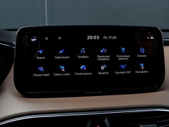 Hyundai Santa Fe IV Рестайлинг с пробегом 2022 года, цена 3 270 000 рублей, 89977 км, внедорожник, Автокод Объявления