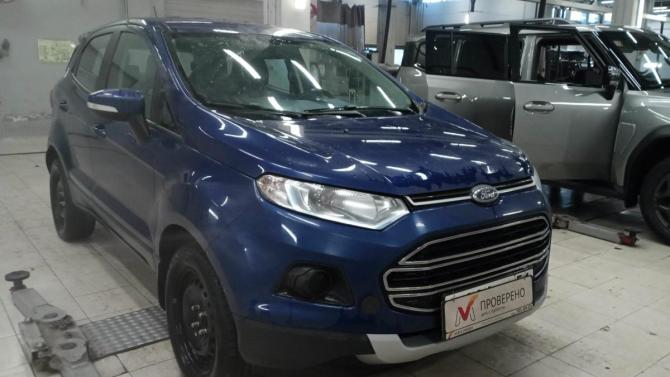 Ford EcoSport II Рестайлинг с пробегом 2017 года, цена 990 000 рублей, 161155 км, внедорожник, Автокод Объявления