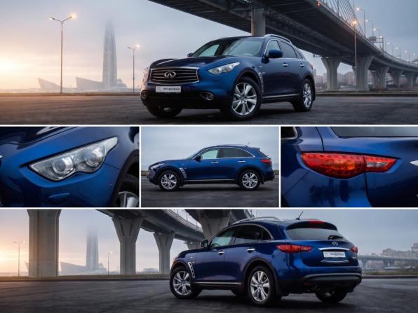 Infiniti QX70 с пробегом 2014 года, цена 1 280 000 рублей, 311006 км, внедорожник, Автокод Объявления