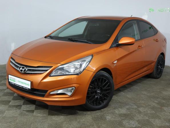 Hyundai Solaris I Рестайлинг с пробегом 2015 года, цена 1 049 000 рублей, 139200 км, седан, Автокод Объявления
