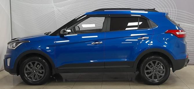 Hyundai Creta I Рестайлинг с пробегом 2021 года, цена 2 299 000 рублей, 27848 км, внедорожник, Автокод Объявления