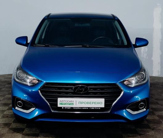 Hyundai Solaris II с пробегом 2018 года, цена 1 390 000 рублей, 74112 км, седан, Автокод Объявления