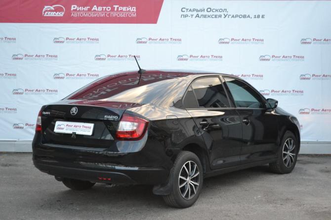 Skoda Rapid I Рестайлинг с пробегом 2018 года, цена 1 240 000 рублей, 118574 км, лифтбек, Автокод Объявления