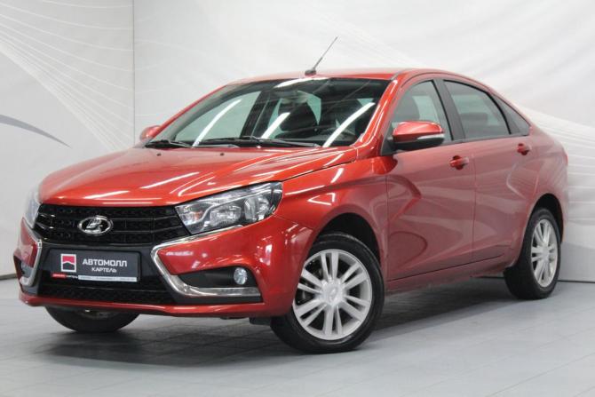 Lada (ВАЗ) Vesta I с пробегом 2019 года, цена 809 000 рублей, 150257 км, седан, Автокод Объявления