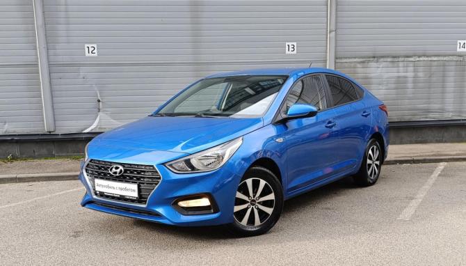 Hyundai Solaris II с пробегом 2018 года, цена 1 169 000 рублей, 113901 км, седан, Автокод Объявления