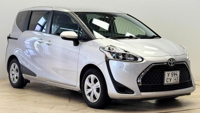 Toyota Sienta II Рестайлинг с пробегом 2019 года, цена 1 275 000 рублей, 106888 км, минивэн, Автокод Объявления
